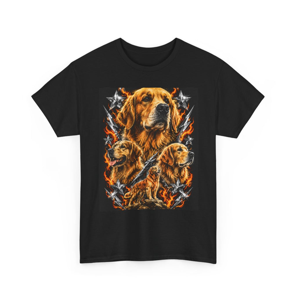 Custom Vintage 90s Bootleg Pet Portrait Tee — Personalized Dog & Cat Name — mockup 1