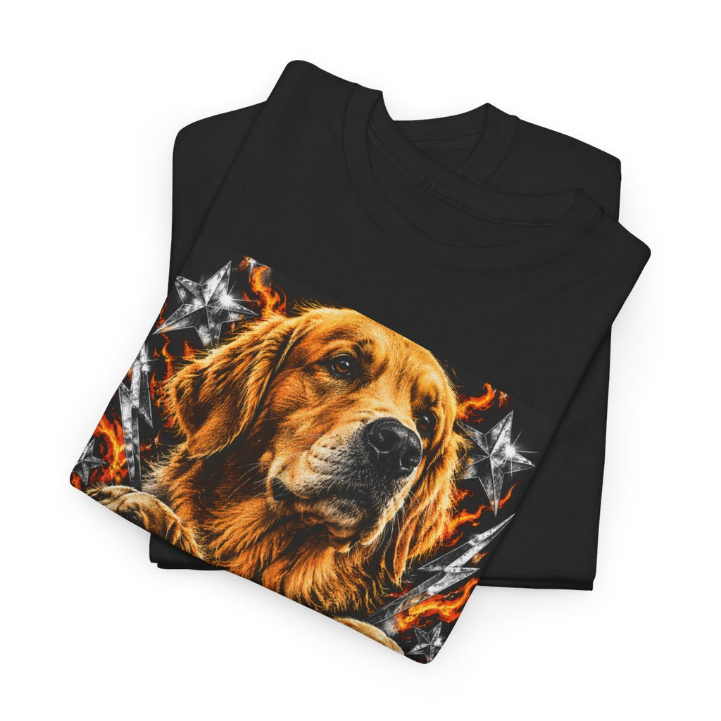 Custom Vintage 90s Bootleg Pet Portrait Tee — Personalized Dog & Cat Name — mockup 3